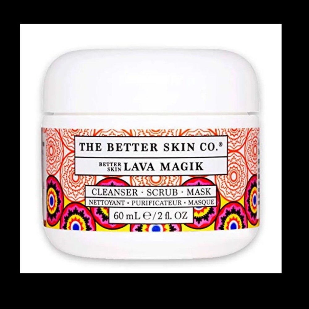 NEW, SEALED - BETTER SKIN CO. LAVA MAGIK: DAILY CLEANSER - SCRUB - MASK  2 Fl Oz